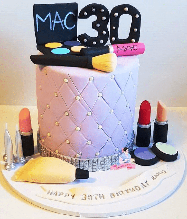 Superb MAC Makeup Cake