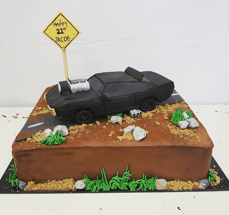 Comely Mad Max Cake