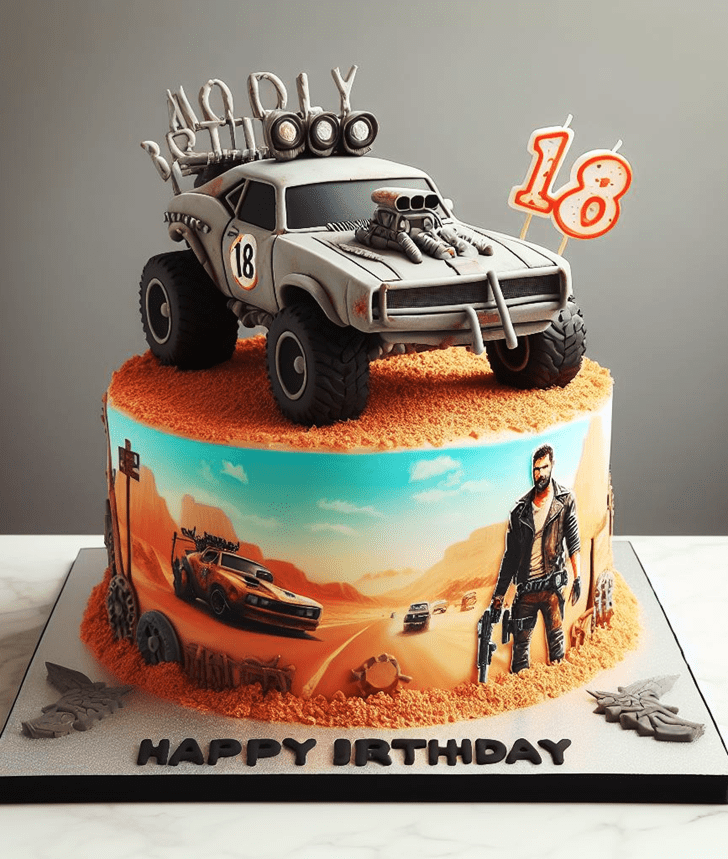 Handsome Mad Max Cake