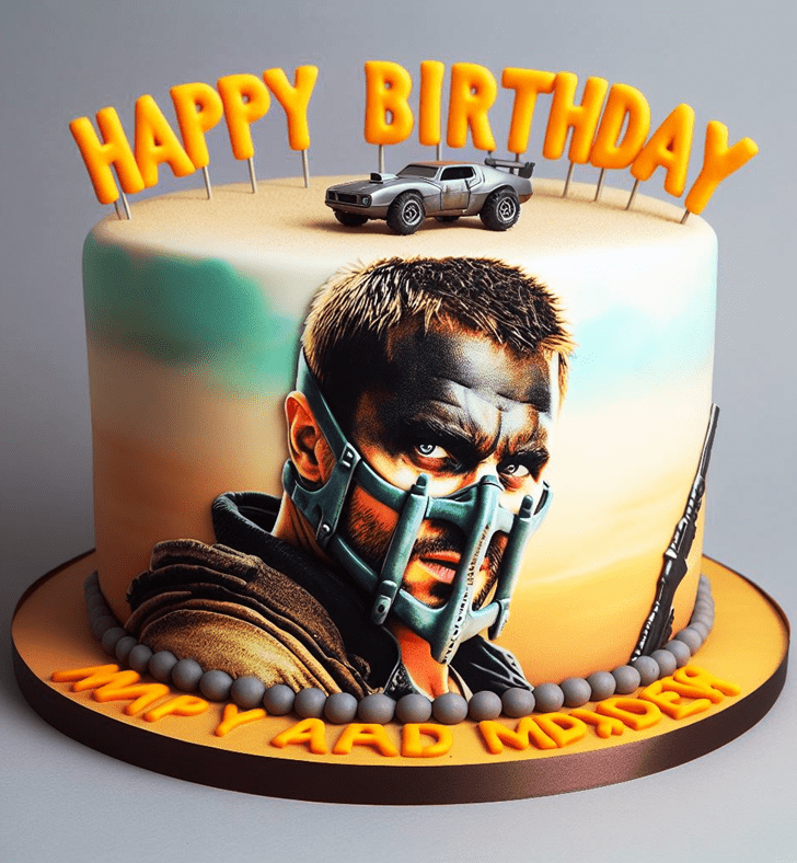 Inviting Mad Max Cake