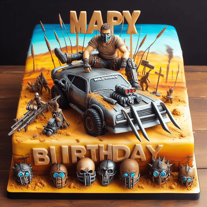 Mesmeric Mad Max Cake