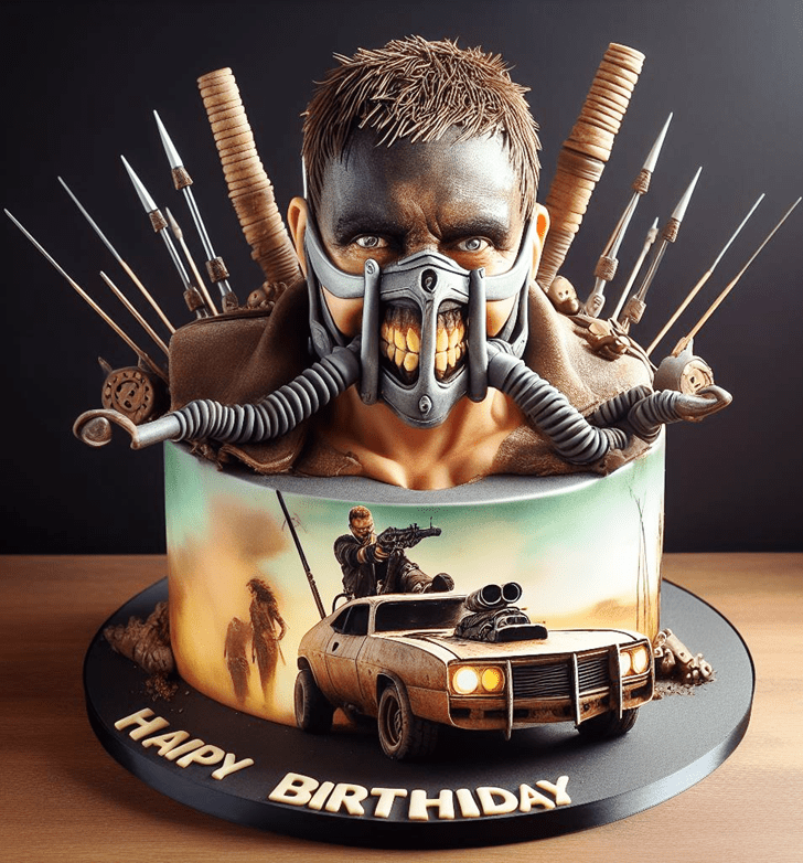 Nice Mad Max Cake