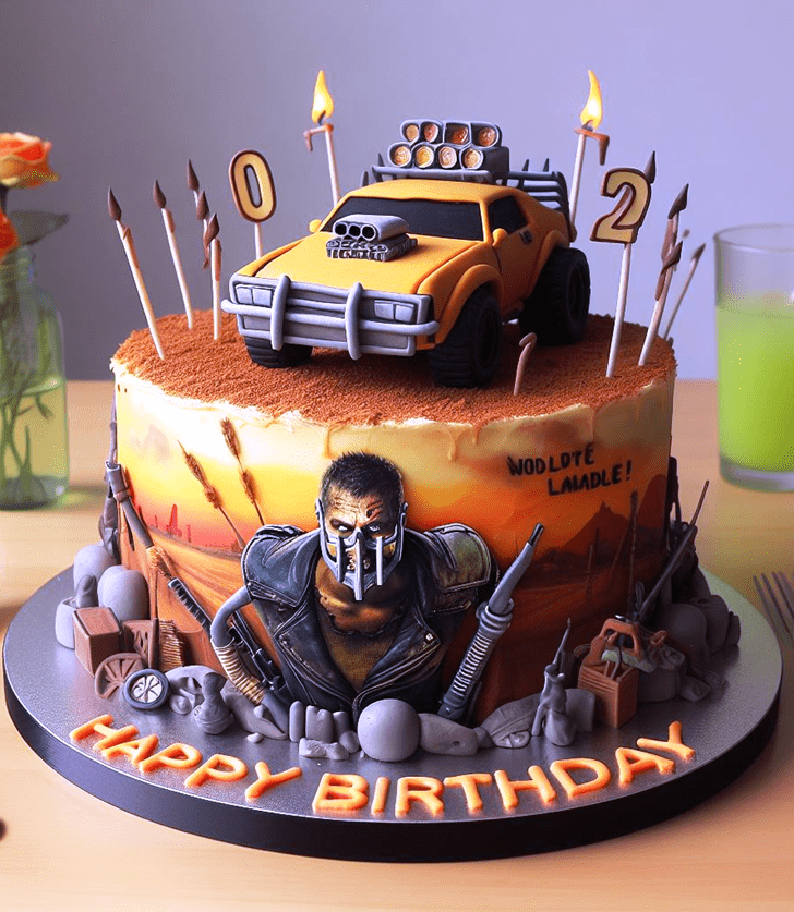 Pleasing Mad Max Cake