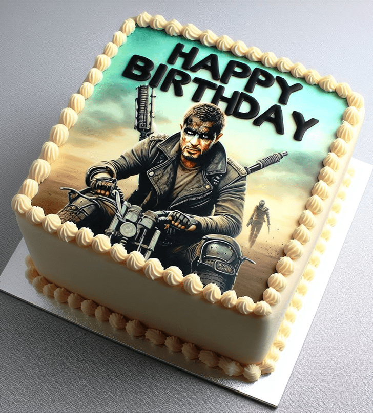 Refined Mad Max Cake