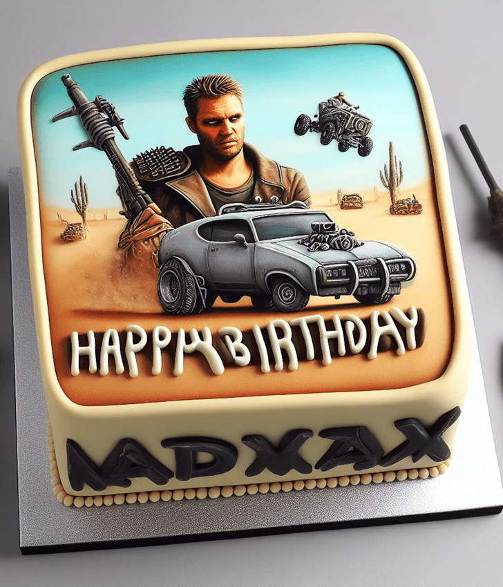 Shapely Mad Max Cake