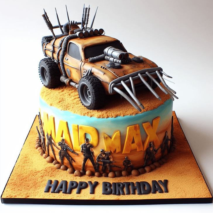 Wonderful Mad Max Cake Design