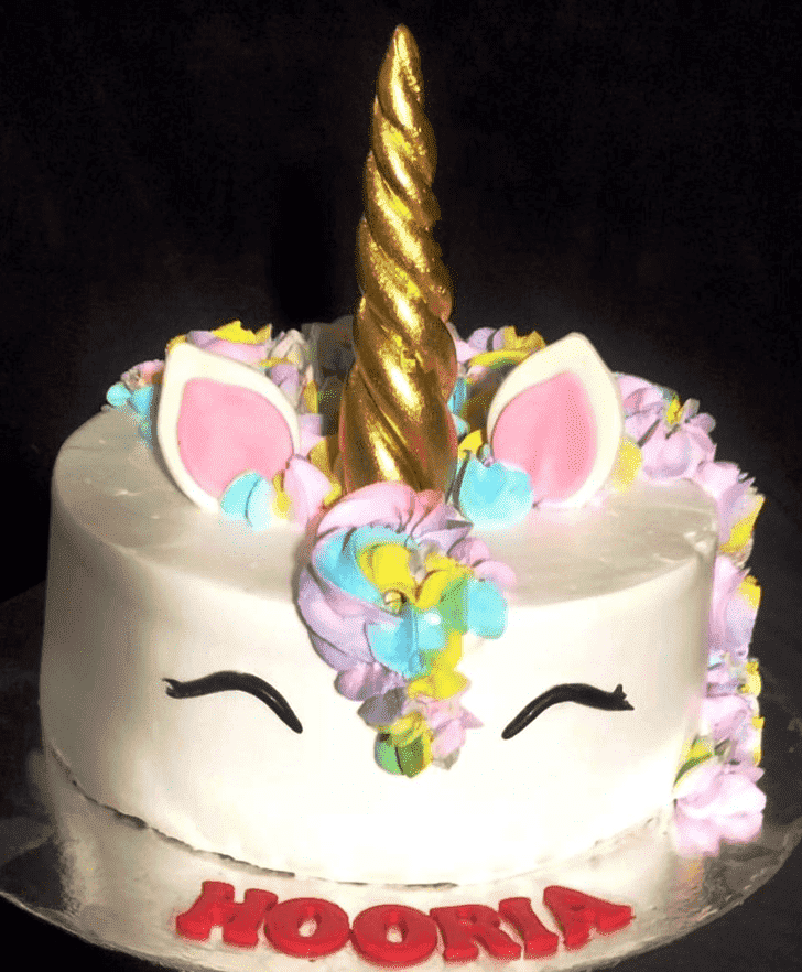 Charming Magical Unicorn Cake