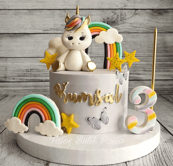 Classy Magical Unicorn Cake