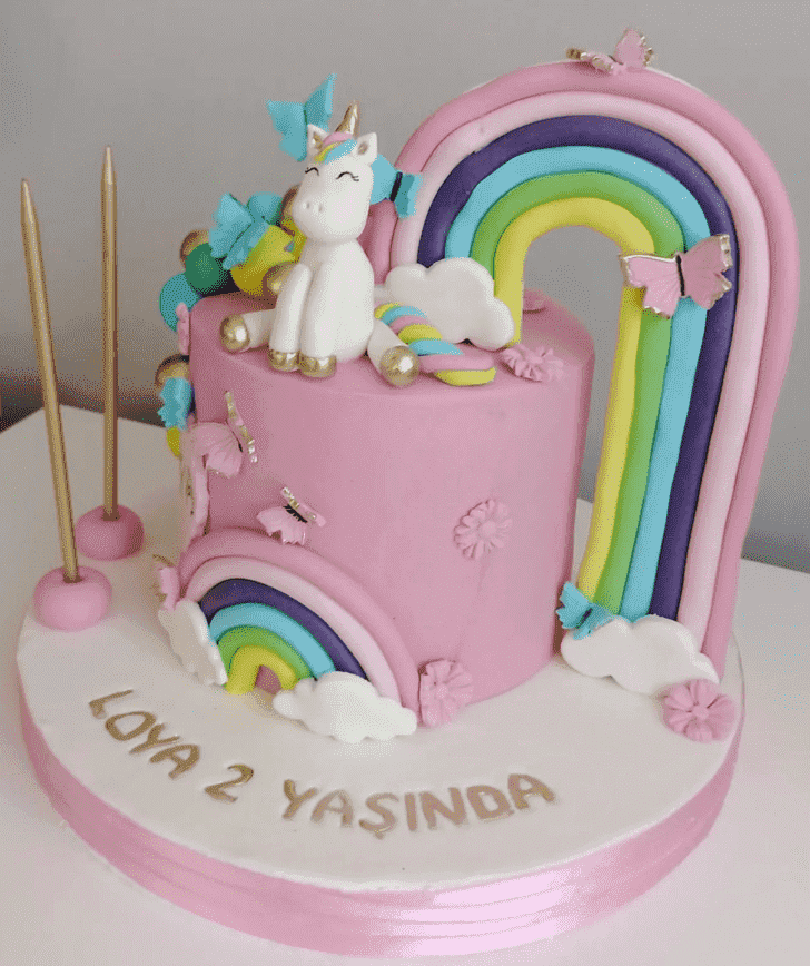 Enticing Magical Unicorn Cake
