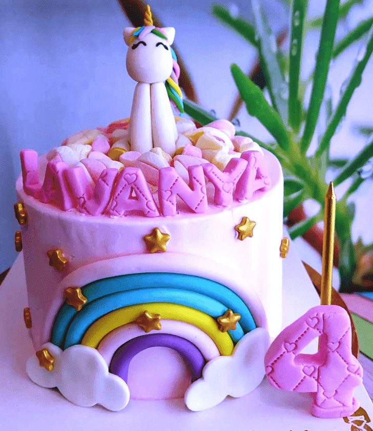 Fair Magical Unicorn Cake
