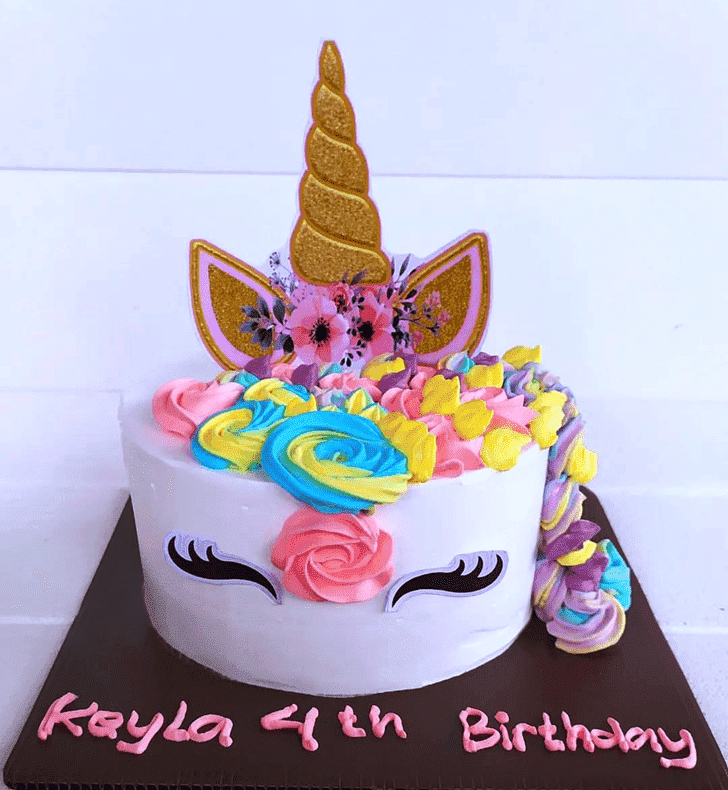 Fascinating Magical Unicorn Cake