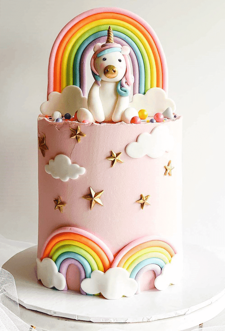 Fine Magical Unicorn Cake