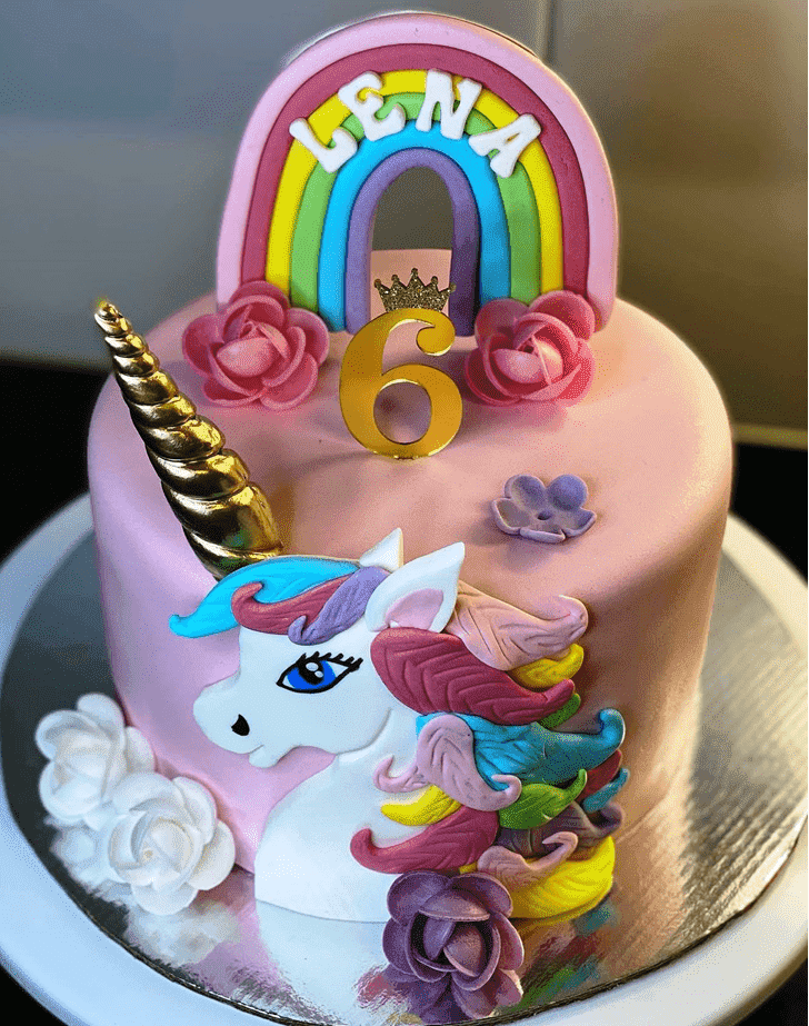 Magnetic Magical Unicorn Cake