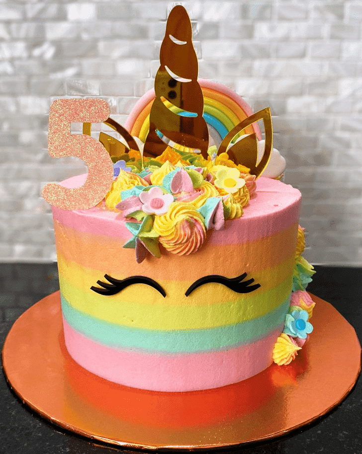 Magnificent Magical Unicorn Cake