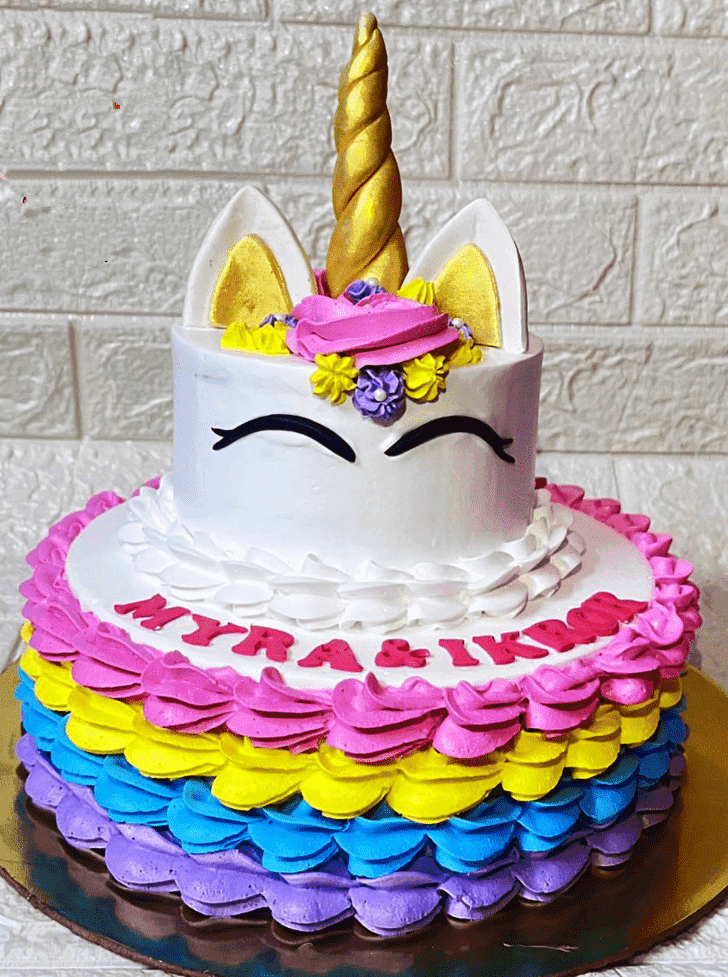 Mesmeric Magical Unicorn Cake