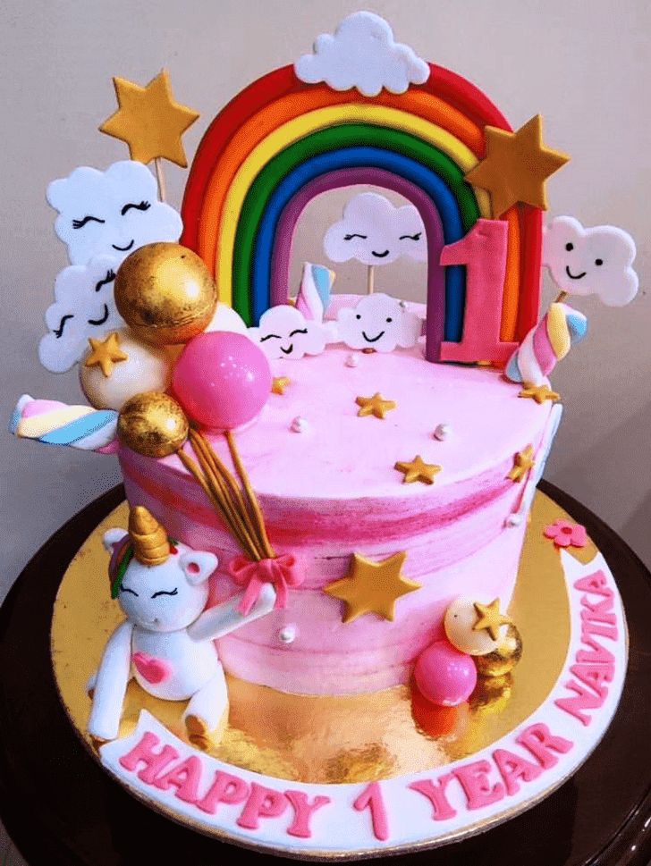 Pleasing Magical Unicorn Cake