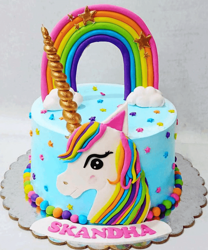 Ravishing Magical Unicorn Cake