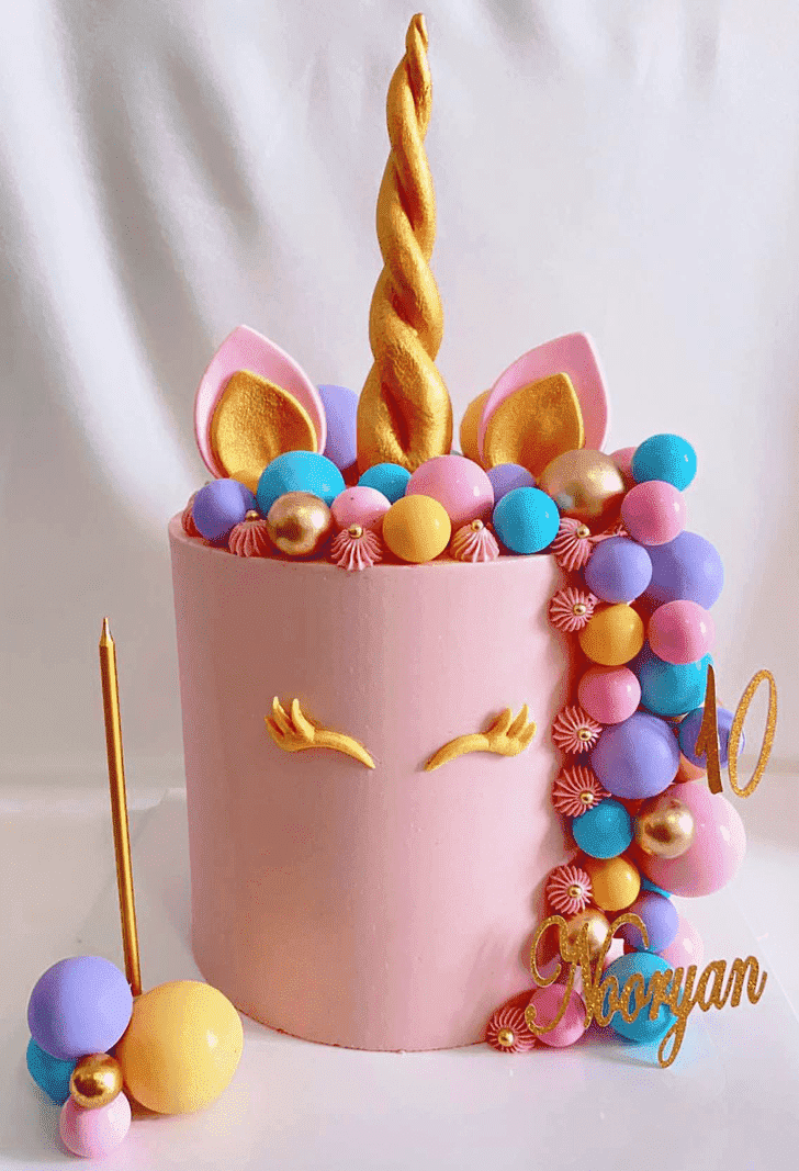 Shapely Magical Unicorn Cake