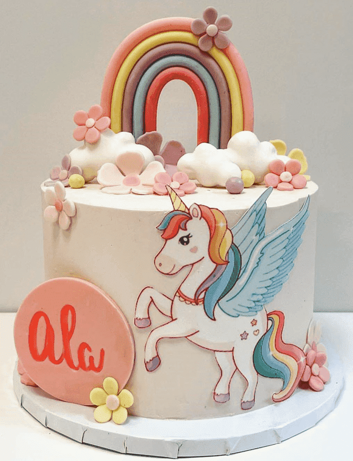 Stunning Magical Unicorn Cake