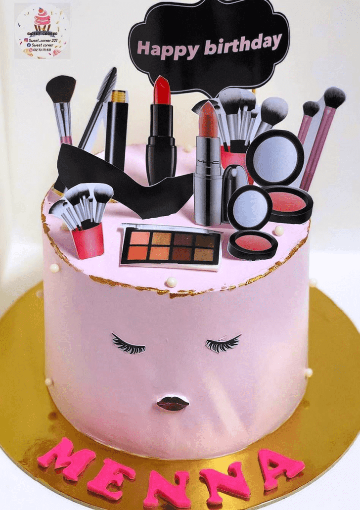 Divine Makeup Cake