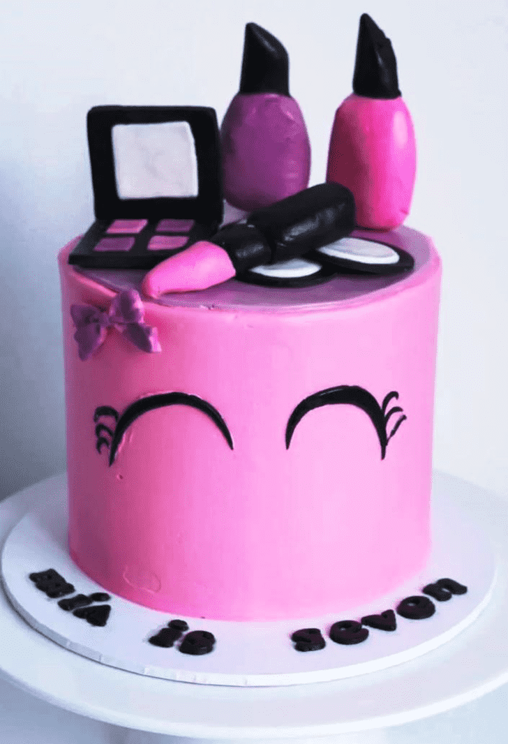 Fetching Makeup Cake