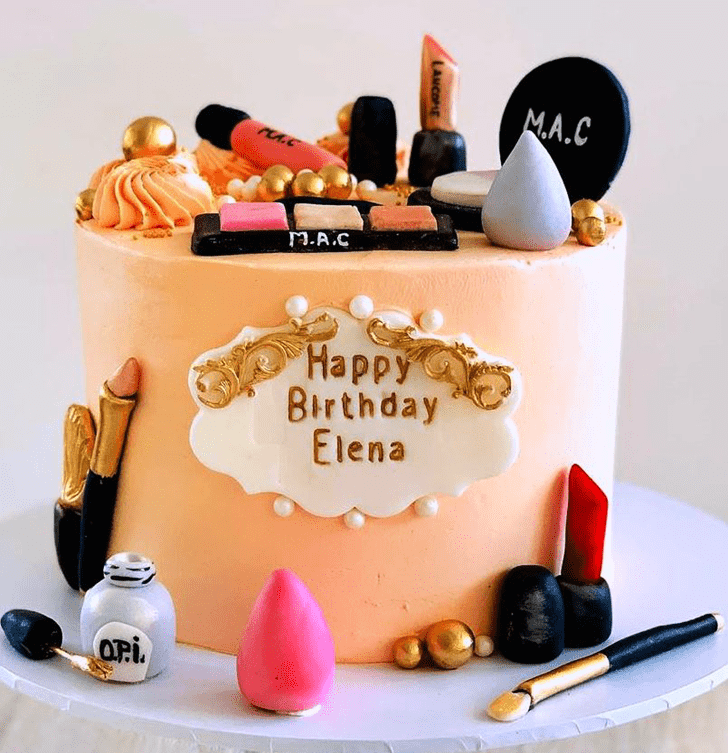 Graceful Makeup Cake