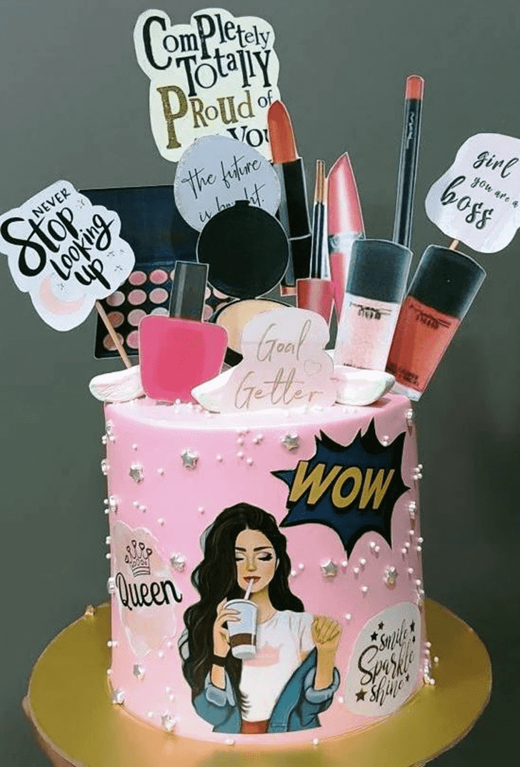 Ravishing Makeup Cake