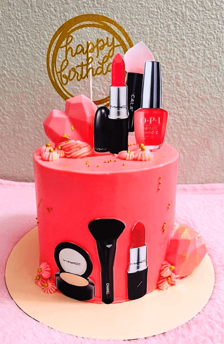 Makeup Birthday Cake Ideas Images (Pictures)