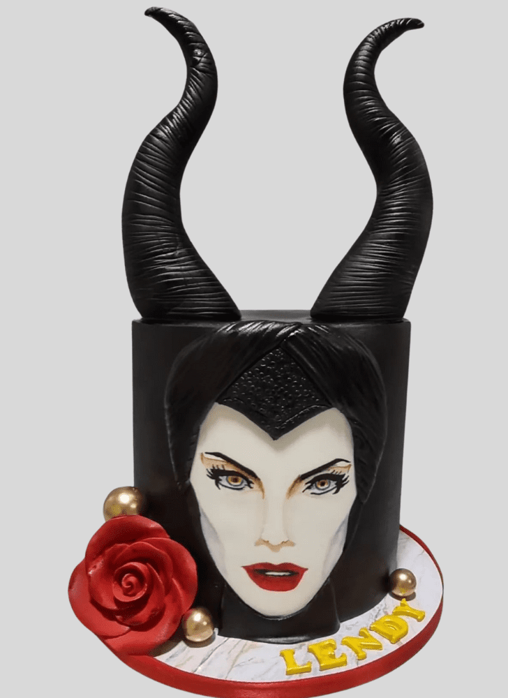 Admirable Maleficent Cake Design