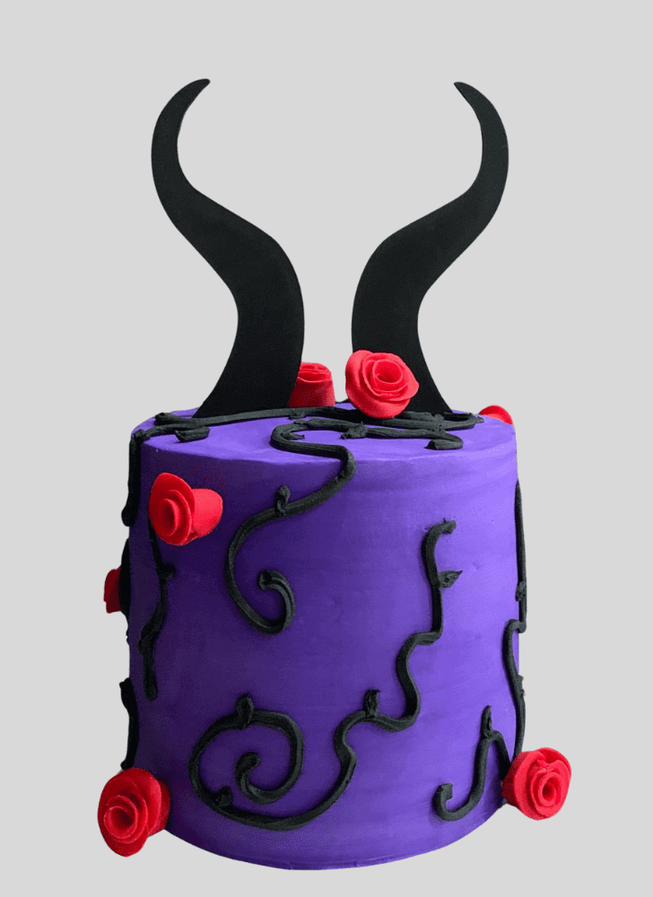 Adorable Maleficent Cake