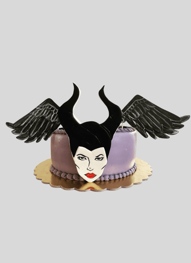 Appealing Maleficent Cake