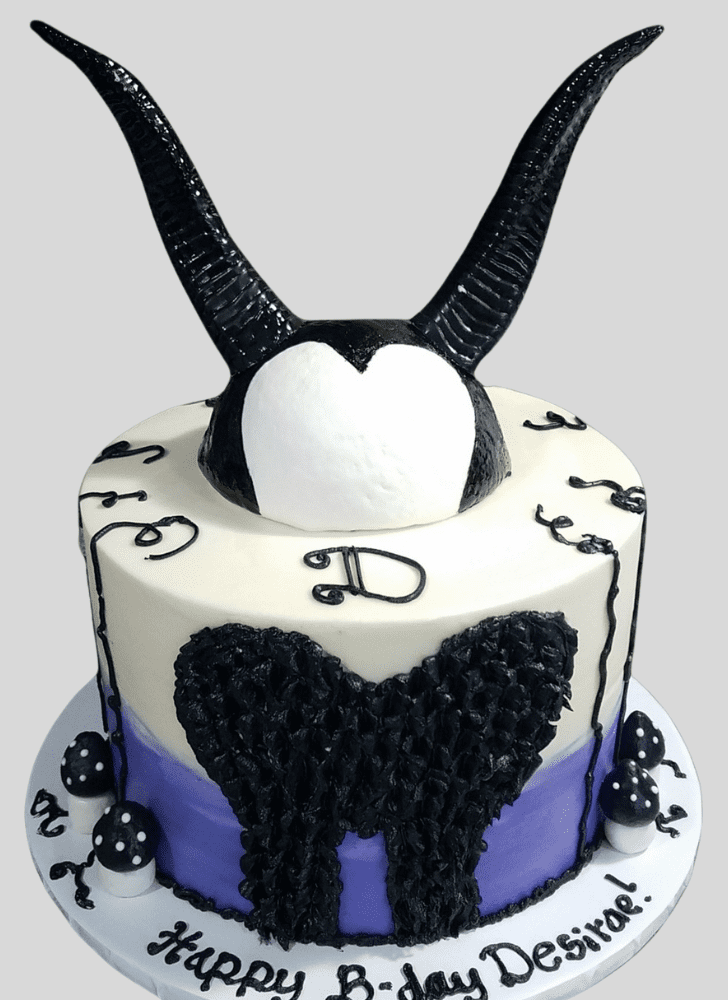 Bewitching Maleficent Cake