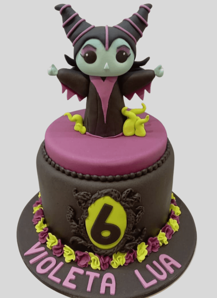 Captivating Maleficent Cake