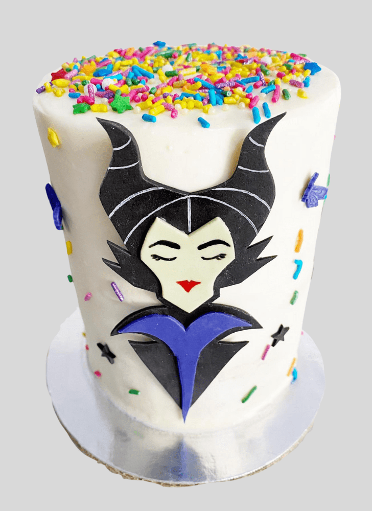 Cute Maleficent Cake