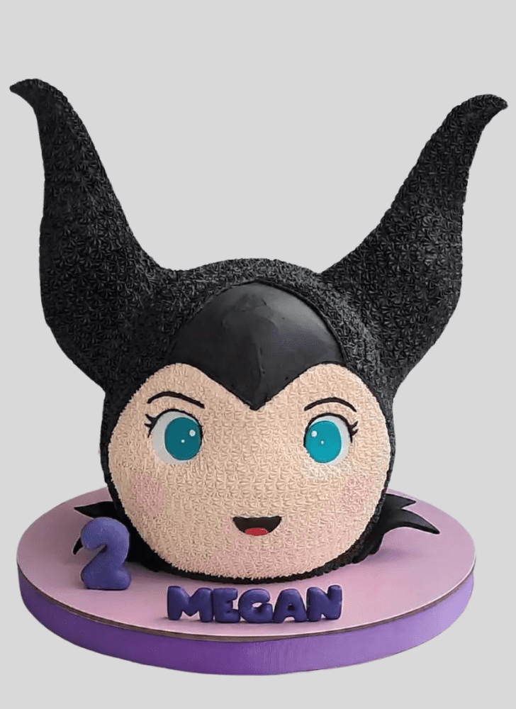 Delightful Maleficent Cake