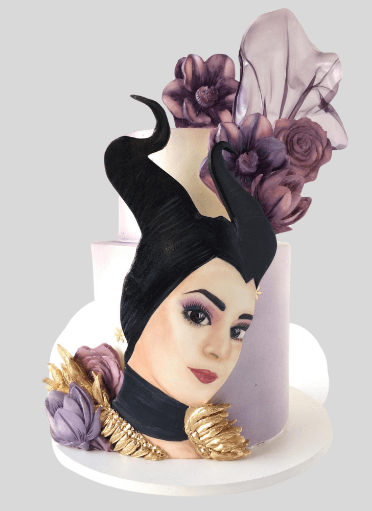 Divine Maleficent Cake