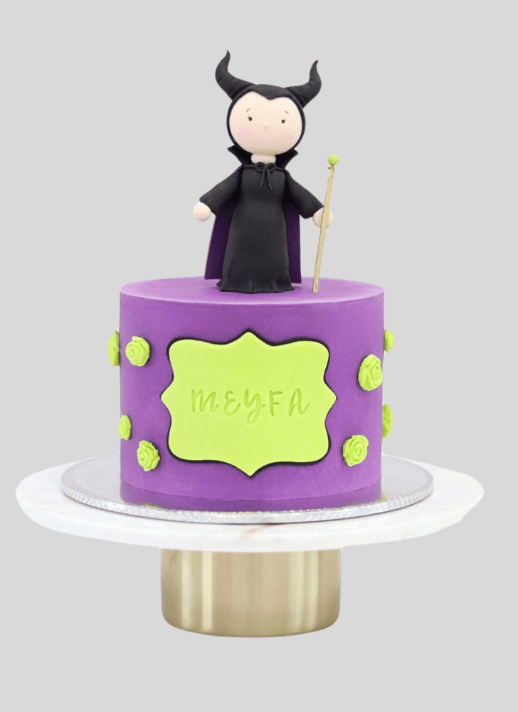 Elegant Maleficent Cake