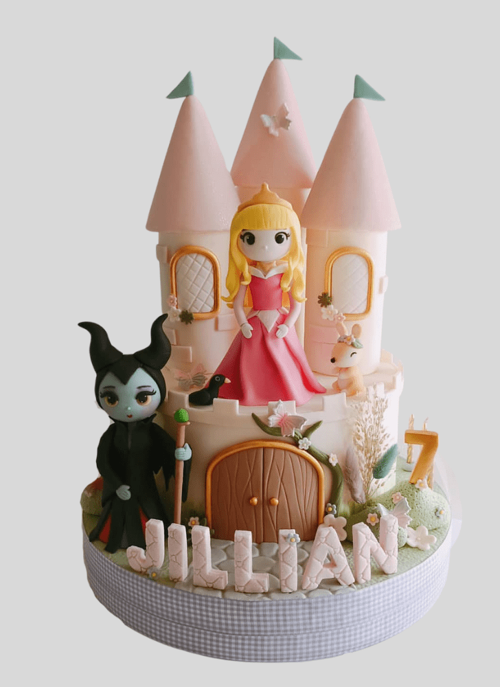 Excellent Maleficent Cake