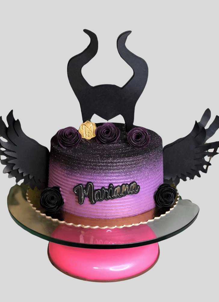 Fair Maleficent Cake