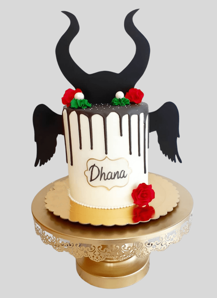 Fetching Maleficent Cake