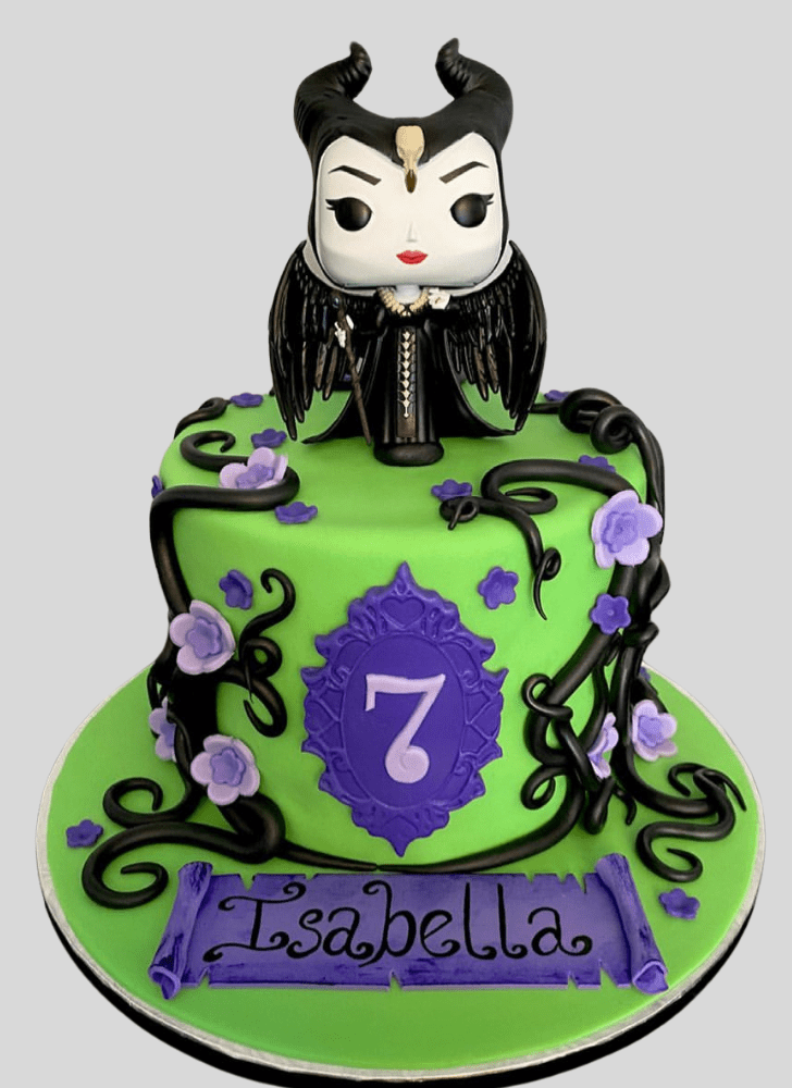 Fine Maleficent Cake