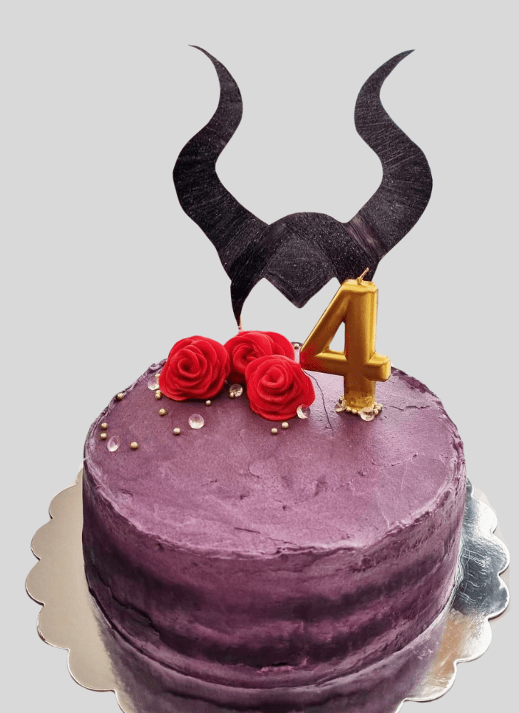 Good Looking Maleficent Cake