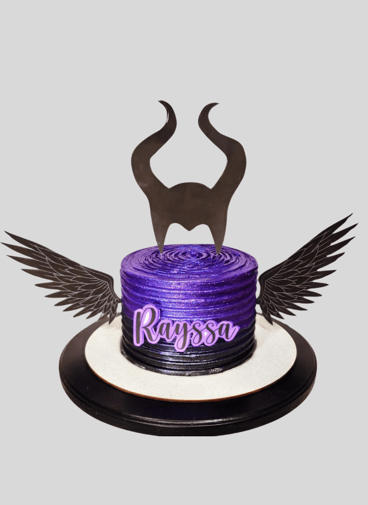 Handsome Maleficent Cake