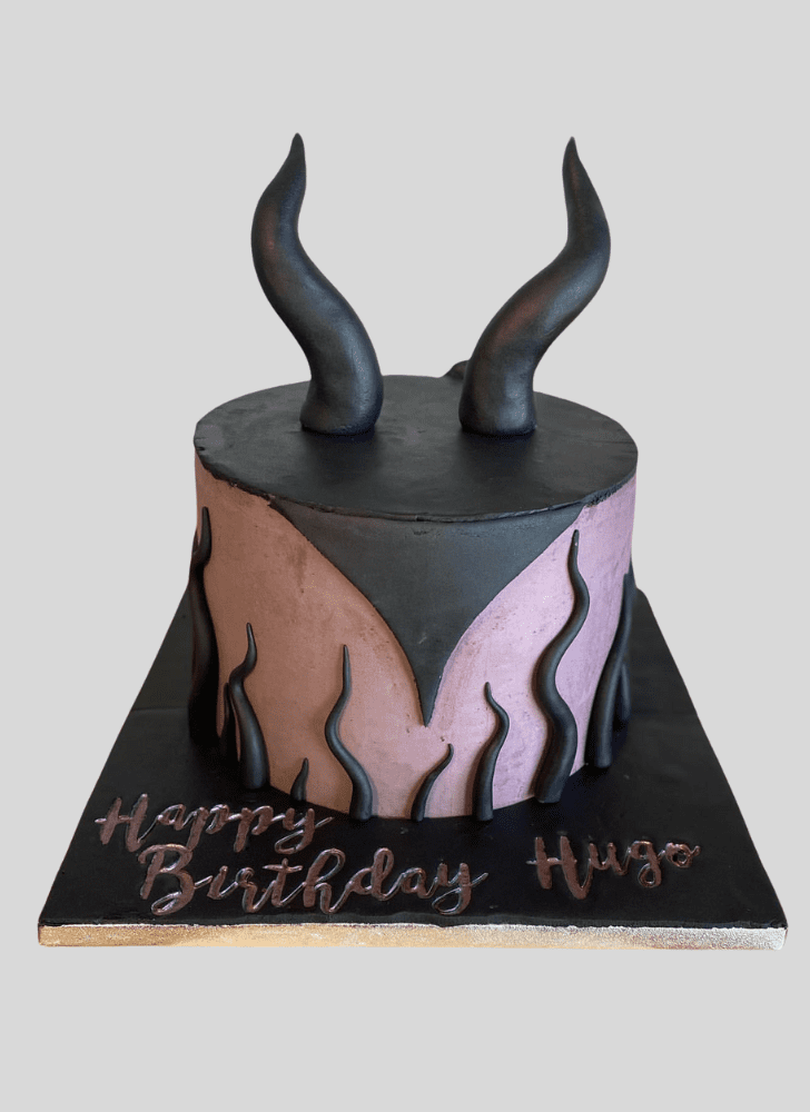 Magnetic Maleficent Cake