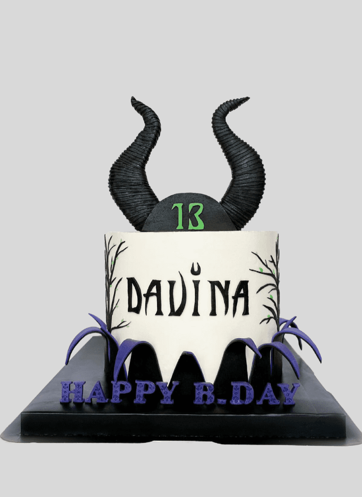 Magnificent Maleficent Cake