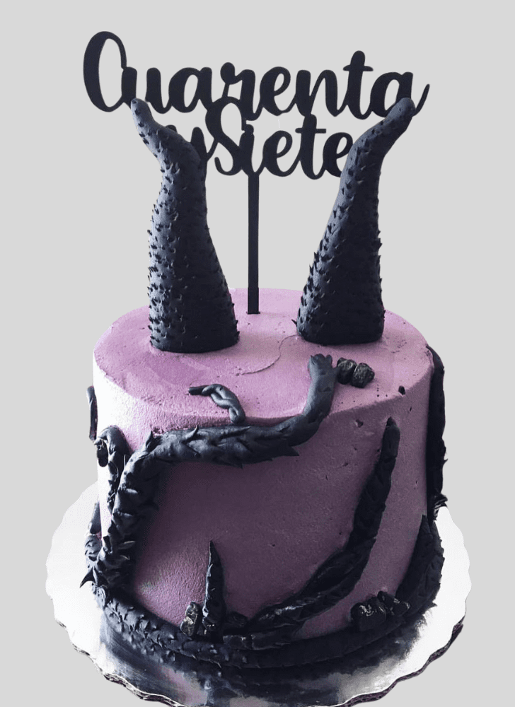 Mesmeric Maleficent Cake