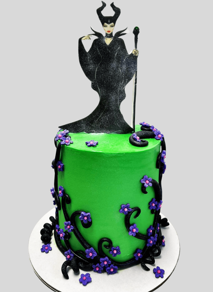 Radiant Maleficent Cake