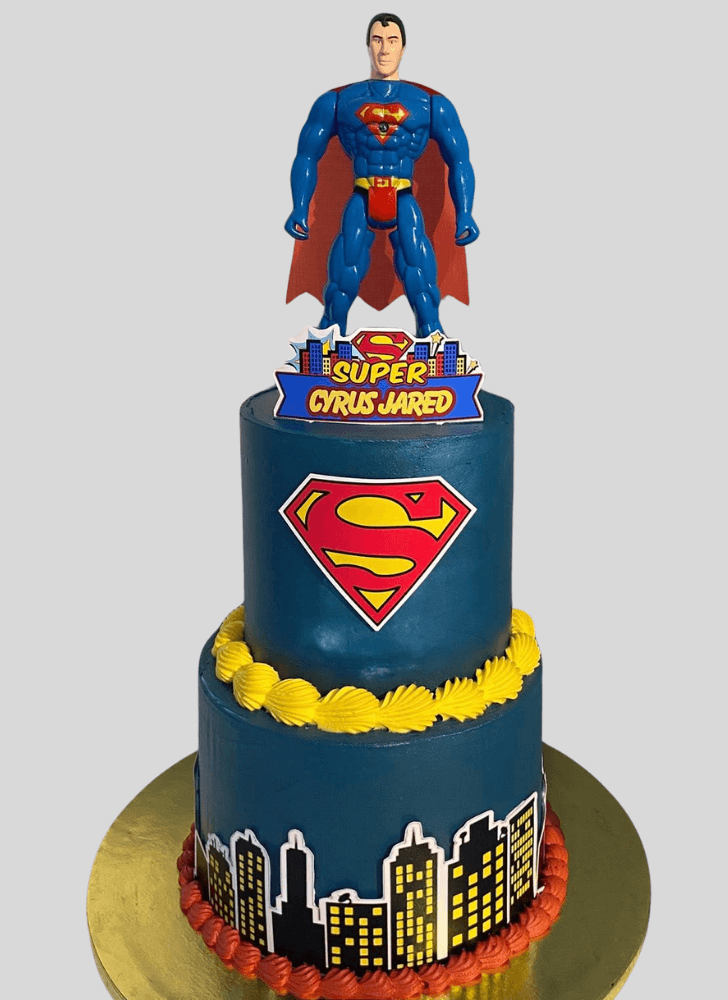 Nice Man of Steel Cake