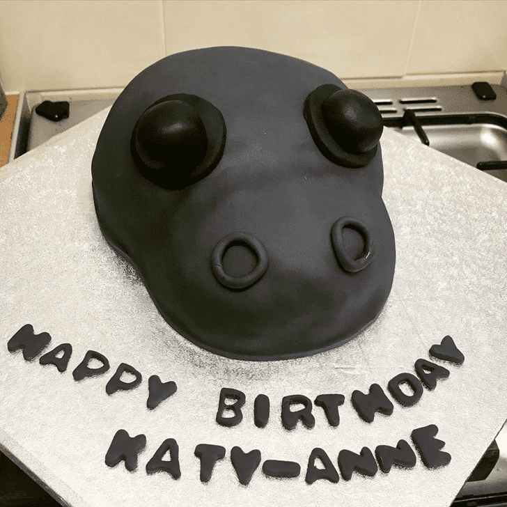 Gorgeous Manatee Cake