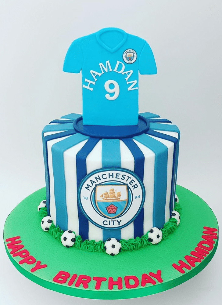 Manchester City Birthday Cake Ideas Images Pictures 